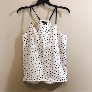 The Limited tank top - size small - polka dot